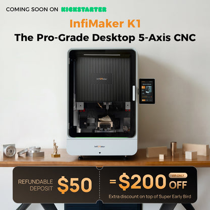 InfiMaker K1 – 5-Axis CNC | VIP Deposit