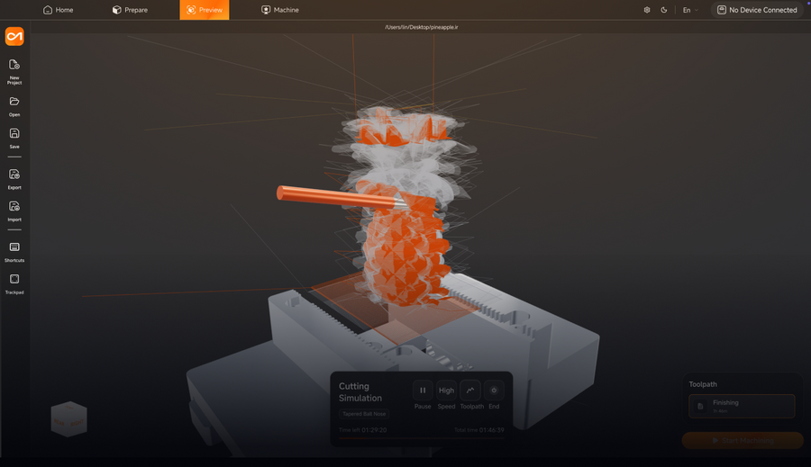 Cutting Simulation