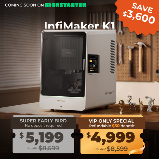 InfiMaker K1 – 5-Axis CNC | VIP Deposit