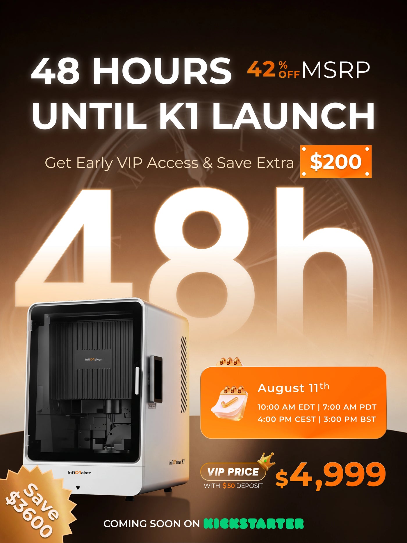 Get ready—K1 launches August 11th.